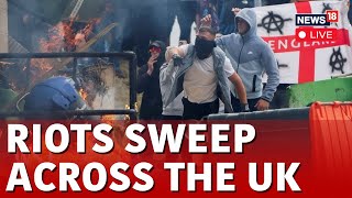 UK Riots  UK Protests  UK News  Bristol Protest Live Updates  UK Anti Immigration Protest  N18G [upl. by Nelg]