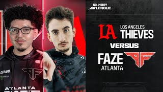 AtlantaFaZe vs LAThieves  Major I Qualifiers  Week 1 Day 3 [upl. by Ecirb]