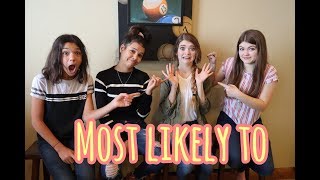 Who’s Most Likely To With All Around Audrey and Just Jordan33 and Klailea [upl. by Thayne]