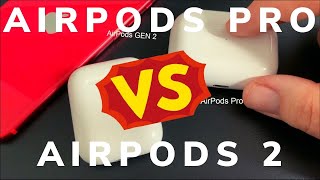 AirPods Pro vs AirPods 2  Les AirPods Pro nont ils que des qualité [upl. by Viccora]