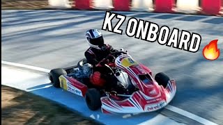 KZ Onboard 🔥  Birel Art S15 Pista Kart Mondovì [upl. by Alamac]