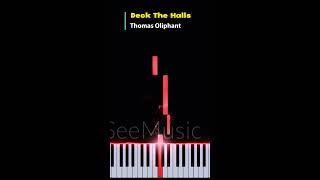 Deck The Halls  Piano Tutorial [upl. by Marjie]