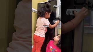 One more child lock successfully wasted 😂 chaithratara funny [upl. by Petit]