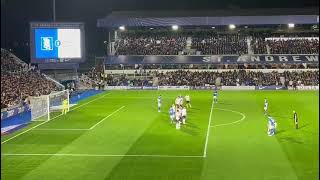 Cochrane free kick for Birmingham2 City v Bolton Wanderers 0 at St Andrews Knighthead Park [upl. by Teena]