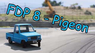 BeamNG  FDP 8  Totally normal pigeon West coast track drifting [upl. by Nymassej]