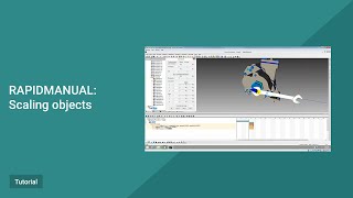 RapidManual Tutorial Scaling objects [upl. by Behka836]