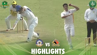 Full Highlights  CP vs Sindh  Day 1  Match 2  QuaideAzam Trophy 202223  PCB  MA2T [upl. by Joslyn706]