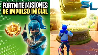 Como COMPLETAR TODAS las MISIONES DE IMPULSO INICIAL CAPITULO 6 TEMPORADA 1 FORTNITE [upl. by Bald]