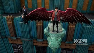 Lucifer sees Rory flying with her wings for the first time Scene  Lucifer 6x07 [upl. by Albertson]