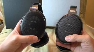 Sennheiser HD600 vs HD650 headphones overview and impressions [upl. by Idnak]