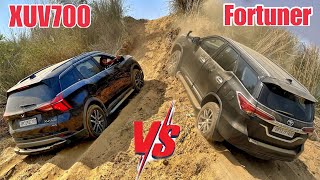 Fortuner VS XUV 700 AWD  Extreme Off Road Gone Wrong [upl. by Nelhsa553]