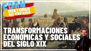 SOCIEDAD Y ECONOMÍA DE ESPAÑA EN EL SIGLO XIX  Historia de España 🇪🇸 [upl. by Kahaleel]