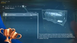 Metal Gear Solid 5 The Phantom Pain  How to Build A Nuke Deterrence and Disarmament Trophy [upl. by Astrea]