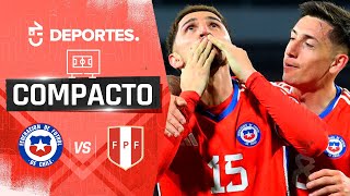 CHILE 2  0 PERÚ 🏆 Clasificatorias Mundial 2026 ⚽️ GOLES Y RESUMEN [upl. by Analle]