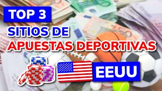 🥇 Los 3 mejores SITIOS de APUESTAS DEPORTIVAS en Estados Unidos 2024 [upl. by Crespo510]