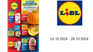 Gazetka Lidl PL  24102024  26102024  Od czwartku [upl. by Repsac279]