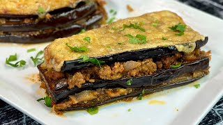 L’aubergine de cette façon est tellement plus goûteuse 🍆 Sans friture et peu d’ingrédients [upl. by Pickar]