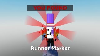 How to get RUNNER marker in FIND THE MARKERS Roblox  UPDATED 2024 [upl. by Llerraf879]