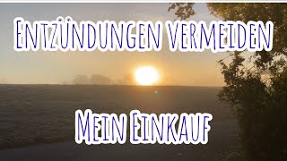 🔥Was ich einkaufe  Entzündungen vermeiden🔥 [upl. by Ynnel]