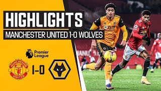 2020 ends in late defeat  Manchester United 10 Wolves  Highlights [upl. by Tirzah]