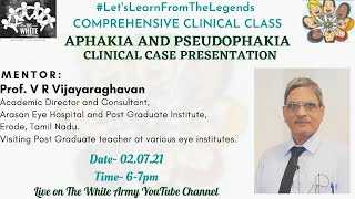 Aphakia and Pseudophakia  Clinical Case Presentation [upl. by Rusell]