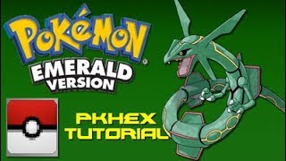 Pokemon Emerald PKHex Tutorial [upl. by Nawuq]