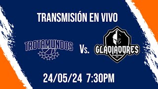 TROTAMUNDOS BBC Vs GLADIADORES DE ANZOÁTEGUI  TROTAMUNDOS BBC TV [upl. by Nellak]