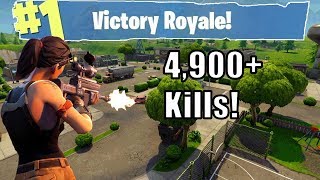 Fortnite  KILLING MACHINE 4900 Kills Will I get 5000 kills today [upl. by Sheldon]