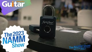 TKL LABS amp BENJILOCK INTRODUCE THE FINGERPRINT PADLOCK  NAMM 2023 [upl. by Teevens]