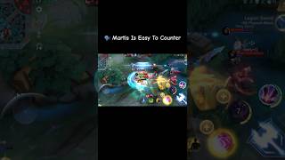 Martis Is Easy To Counter 💀 mobilelegends gaming mlbb mlbbindonesia mlbbshorts ml martis fy [upl. by Lemal]