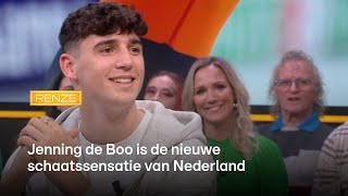 Jenning de Boo is hét jonge schaatstalent van Nederland  Renze [upl. by Martita689]