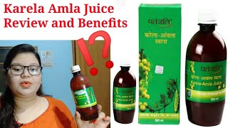 Patanjali Karela Amla Juice Benefits  How to use Patanjali Karela Amla juice  Beauty Petals [upl. by Weinert688]