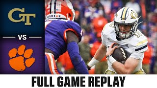 Georgia Tech vs Clemson Full Game Replay  2023 ACC Football [upl. by Maryly665]