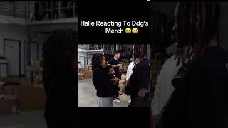 Ddg and Halle Bailey Are Back Together so cute🥹🤍ddg youtubeshorts ddgandhallebailey shorts [upl. by Eiroj290]