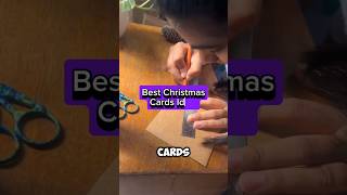 Best Christmas Cards Idea Fir This Christmas 🎄 christmas christmascard chritmasdecor diy [upl. by Aliber]