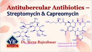 Antitubercular Antibiotics  Streptomycin amp Capreomycin  YR Pharma Tube  Dr Yerra Rajeshwar [upl. by Belding]