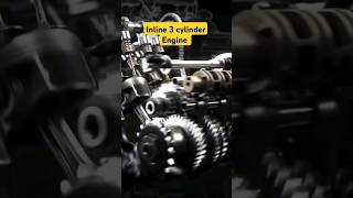 Inline 3 Cylinder Engine 3d Animation shorts automobile animation anime engine [upl. by Dryfoos58]