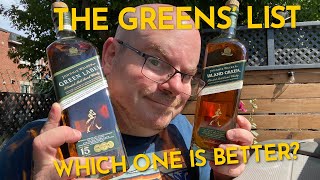 Whisky face off Johnny Walker Green Label vs Island Green  Episode 61 [upl. by Norahs]