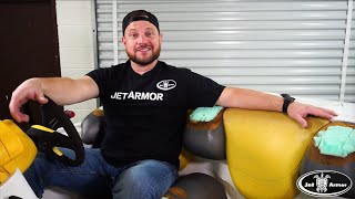 Jet Armor Seat Covers Installation Video SeaDoo 45Seater Speedster Sportster Challenger [upl. by Areht305]