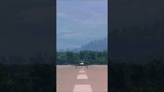 TBM 930 Landing at LFLB Airport MSFS 2020 Gameplay shorts msfs2020 [upl. by Notsirhc]