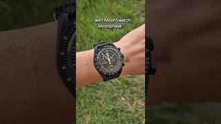 MoonSwatch Moonphase on CNS Reflector Strap moonswatch [upl. by Mark]