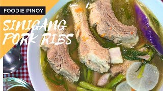 Sinigang Pork Ribs  Filipino Recipe  Foodie Pinoy [upl. by Takeo]