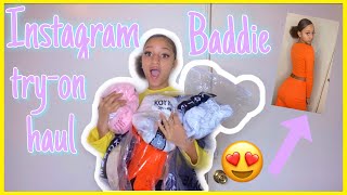 Instagram baddie tryon haul😍 Koyye clothing [upl. by Sile596]