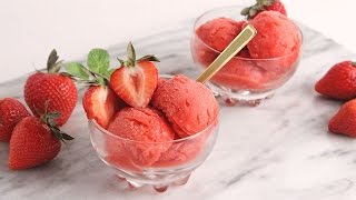 How to Make Strawberry Sorbet  Episode 1067 [upl. by Jamison24]