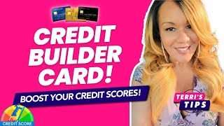 Credit Builder Card Boost Your Credit Scores Fast Get a Credit Builder Credit Card Credit Repair [upl. by Katzir]