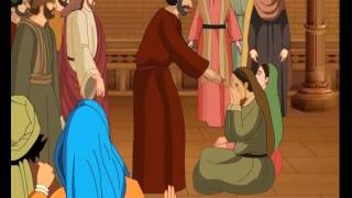 Bible stories for children  Jesus Raises Jairus daughter from the Dead  Hindi Kids Cartoon [upl. by Ajin]