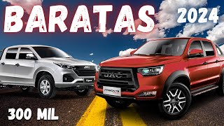 Las 9 PICKUP MAS BARATAS 2024 en Mexico [upl. by Alvar]