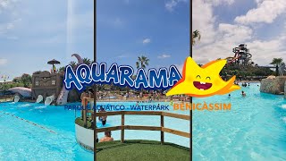 Aquapark AQUARAMA Benicassim Castellon [upl. by Landsman]