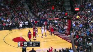 NBA Washington Wizards Vs Portland Trail Blazers Highlights Feb 14 2012 Game Recap [upl. by Asiuqram539]