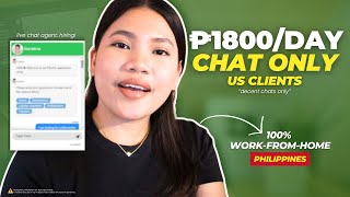 Get Paid 1800Php per Day to Chat with US Customers Online teachermarieph earnmoneyonline [upl. by Thomas]